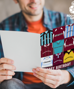 Alternative view of Hearts Happy Birthday Greeting Card Retro Shirt Montage Classic Kits