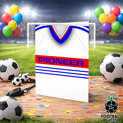 Ipswich Town Away Shirt 1984 Greeting Card Classic Kits Name & Number - Image 2