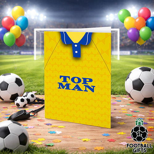 Leeds Utd Away Shirt 1989 Greeting Card Classic Kits Name & Number - Image 2