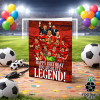 Man Utd Legends Happy Birthday Greeting Card