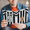 Newcastle Home Shirt 1996 Greeting Card Classic Kits Name & Number