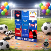 Portsmouth Happy Birthday Greeting Card Retro Shirt Montage Classic Kits