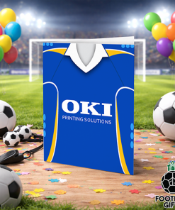 Alternative view of Portsmouth Home Shirt 2008 Greeting Card Classic Kits Name & Number