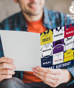 Alternative view of Preston Happy Birthday Greeting Card Retro Shirt Montage Classic Kits