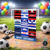 QPR Happy Birthday Greeting Card Retro Shirt Montage Classic Kits