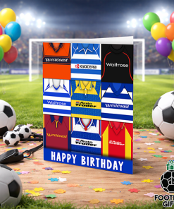 Reading Happy Birthday Greeting Card Retro Shirt Montage Classic Kits