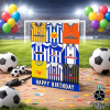 Sheffield Wednesday Happy Birthday Greeting Card Retro Shirt Montage Classic Kits