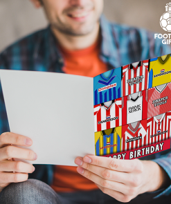 Alternative view of Southampton Happy Birthday Greeting Card Retro Shirt Montage Classic Kits