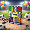 West Brom Happy Birthday Greeting Card Retro Shirt Montage Classic Kits