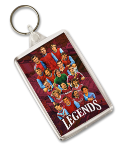 West Ham Club Legends Keyring Key Chain
