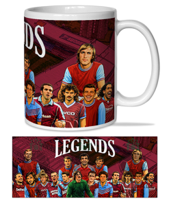 West Ham Football Club Legends Mug Cup