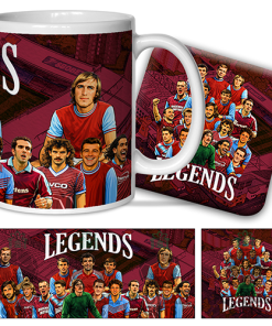 West Ham Club Legends Mug & Coaster Set