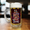 Aston Villa Club Legends Beer Glass