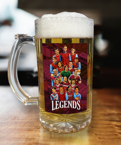 West Ham Club Legends Beer Glass