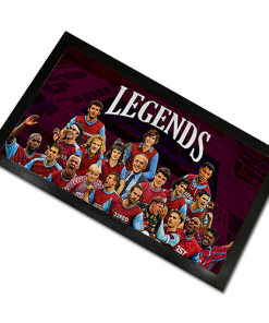 Aston Villa Club Legends Bar Runner Mat