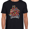 Aston Villa Club Legends Black T-Shirt Tee