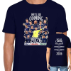 Scotland We'll Be Coming Navy T-Shirt Tee World Cup 2026