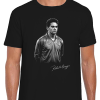 Roberto Baggio Black T-Shirt B&W World Cup Legends T-Shirt