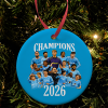 Coventry City Champions 2026 Christmas Tree Decoration Bauble