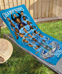 Coventry City Champions 2026 Football Beach Towel