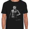 Dennis Bergkamp Black T-Shirt B&W World Cup Legends T-Shirt