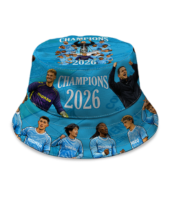 Alternative view of Coventry City Champions 2026 Bucket Hat