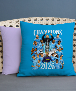 Coventry City Champions 2026 Jumbo Football Cushion