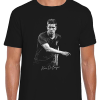 Kevin De Bruyne Black T-Shirt B&W World Cup Legends T-Shirt