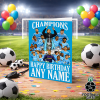 Coventry Champions 2026 Happy Birthday Personalised Greeting Card