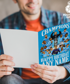 Alternative view of Coventry Champions 2026 Happy Birthday Personalised Greeting Card