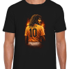 Ruud Gullit Black T-Shirt Splash World Cup Legends T-Shirt