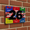 Doncaster Rovers Personalised Retro Kit Montage House Number Plaque
