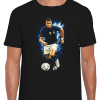 Kylian Mbappé Black T-Shirt Splash World Cup Legends T-Shirt