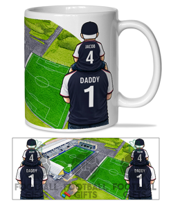 Falkirk Father & Son At The Match Personalised Stadium Mug Cup