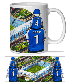 Gillingham Father & Son At The Match Personalised Stadium Mug Cup