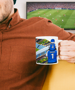 Alternative view of Gillingham Father & Son At The Match Personalised Stadium Mug Cup