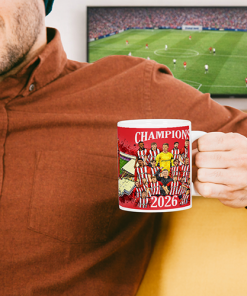 Alternative view of Lincoln City Champions 2026 Mug & Coaster Set