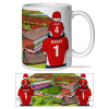 Swindon Town Father & Son At The Match Personalised Stadium Mug Cup