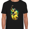 Pelé Black T-Shirt Splash World Cup Legends T-Shirt