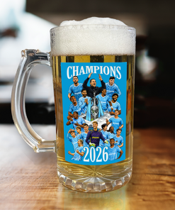 Coventry City Champions 2026 Beer Glass Stein Cup