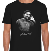 Andrea Pirlo Black T-Shirt B&W World Cup Legends T-Shirt
