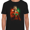 Ronaldo CR7 Black T-Shirt Splash World Cup Legends T-Shirt