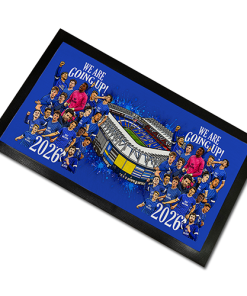 Cardiff City Promoted 2026 Bar Runner Mat We Are Going Up
