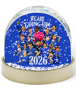 Cardiff City Promoted 2026 Snow Globe We Are Going Up