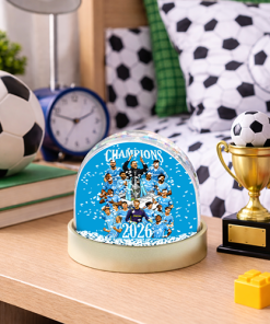 Alternative view of Coventry City Champions 2026 Snow Globe