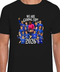Cardiff City Promoted 2026 Black T-Shirt We Are Going Up