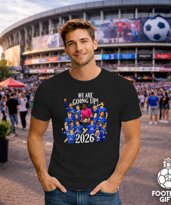 Alternative view of Cardiff City Promoted 2026 Black T-Shirt We Are Going Up