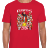 Lincoln City Champions 2026 Red T-Shirt