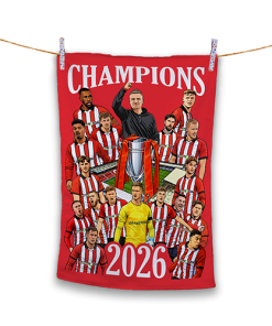 Alternative view of Tea Towel Lincoln City Champions 2026 Tea Towel