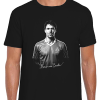 Van Basten Black T-Shirt B&W World Cup Legends T-Shirt